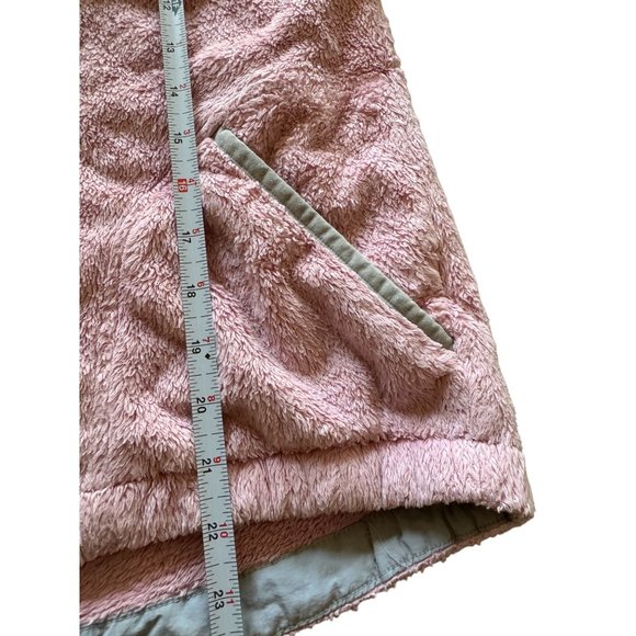 THE NORTH FACE GIRLS SIZE LARGE PINK FULL‎ ZIP SWEATER | A2 - Picture 6 of 6